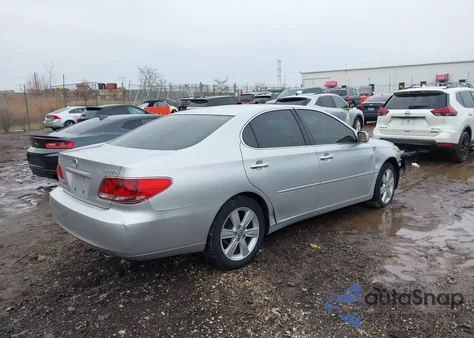 2005 Lexus Es 330 из США, поврежденный, VIN JTHBA30G555126626